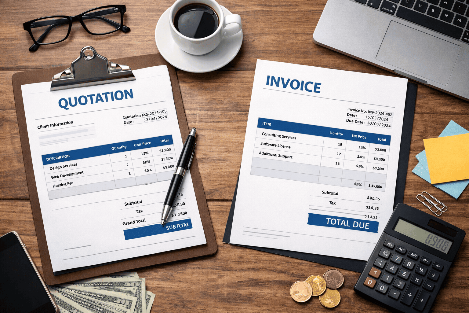 The Complete Financial Document Cycle: From Quotation to Receipt Mastery